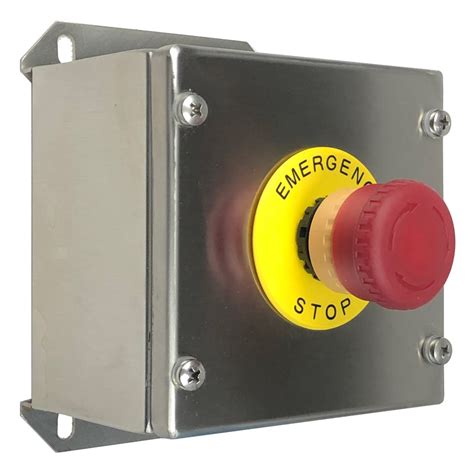 emergency stop button with metal enclosure|emergency switches for push buttons.